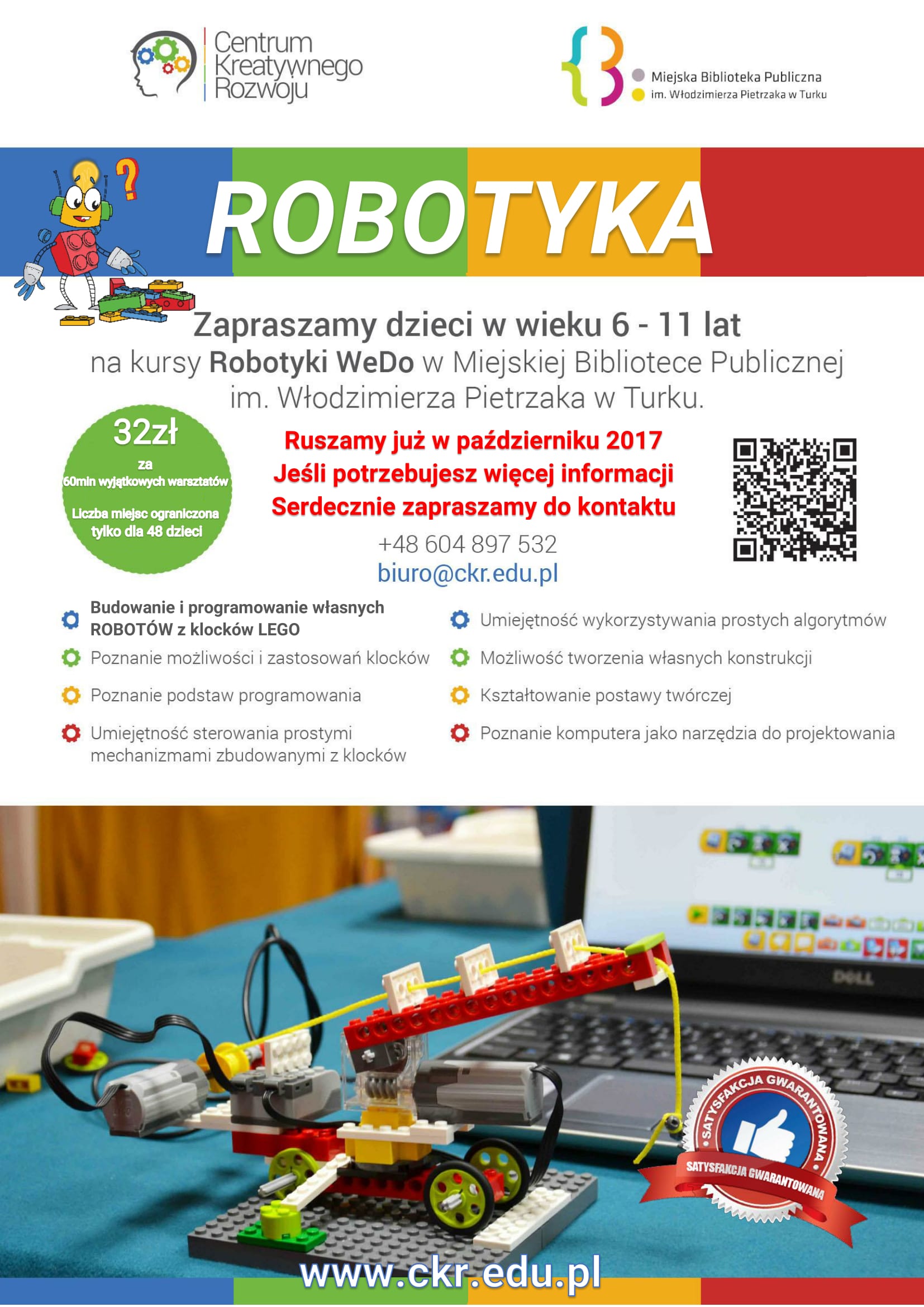 Czytaj więcej o: Zajęcia z robotyki w Bibliotece!