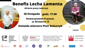 Czytaj więcej o: Piotr Bukartyk zagra dla Leszka Lamenta – niezwykły wieczór w Przystani